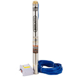 Bomba Sumergible Para Pozo 3" 0.5HP Bercatti 3BDM2.5/10