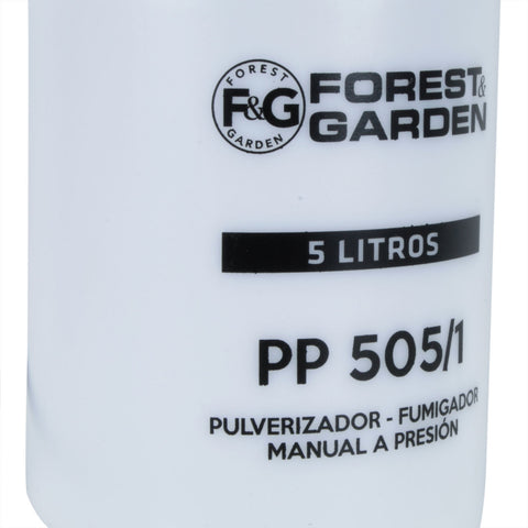 Pulverizador /Fumigador Manual a Presión 5 lts. Forest And Garden MI-F –  CGC Agro