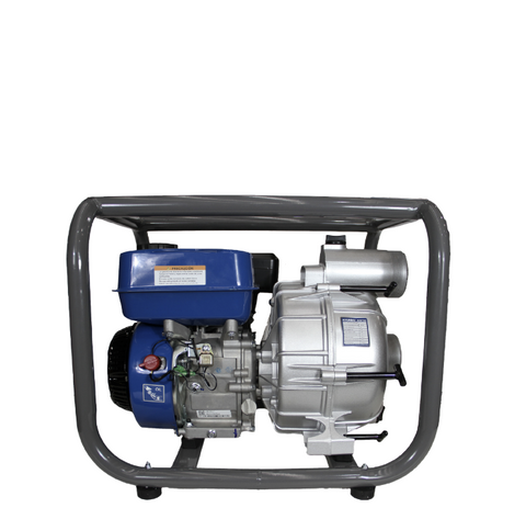 Motobomba 3" Gasolina 7HP Aguas Sucias Hyundai 82HYDPT80