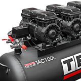 Compresor de Aire 100 Litros Libre de Aceite 6 HP TEHTOOLS TAC100L