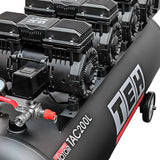 Compresor de Aire 200 Litros Libre de Aceite 8HP TEHTOOLS TAC200L