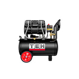 Compresor de Aire 24 Litros Libre de Aceite 2HP TEHTOOLS TAC24L