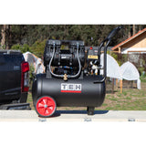 Compresor de Aire 24 Litros Libre de Aceite 2HP TEHTOOLS TAC24L