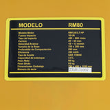 Vibropison Compactador Gasolina manual RM80 vibroapisonador