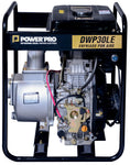 Motobomba 3" 6.7HP Diesel Partida Eléctrica Power Pro DWP30LE