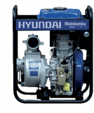 Motobomba 3" Diesel 6HP Aguas Limpias Hyundai 82HYDP80CLE